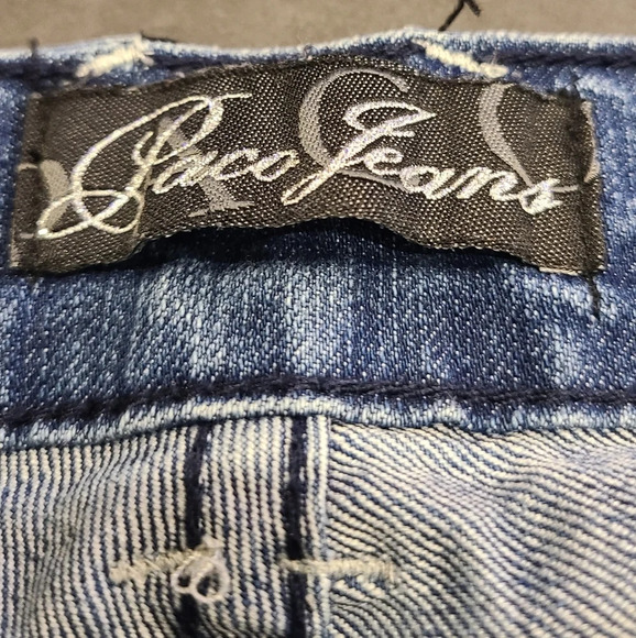 Paco Jeans Juniors Sz.7 Emblished Pockets - Picture 6 of 16